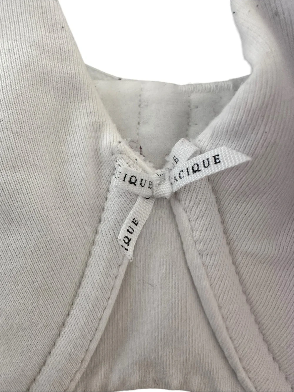 Cacique Smoothing Underwire Bra Full Coverage Support White Size 38H‎
